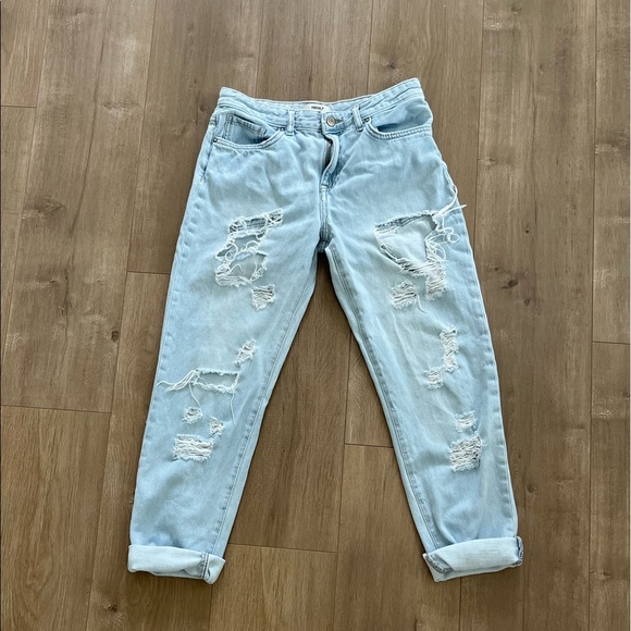 FOREVER 21 Distressed Mom Jeans - Picture 4 of 4